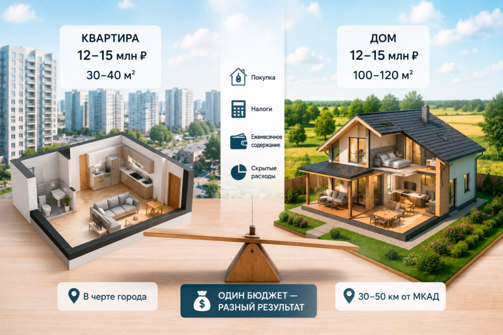 ИЖС или квартира: что выгоднее — сравнение полной стоимости владения
