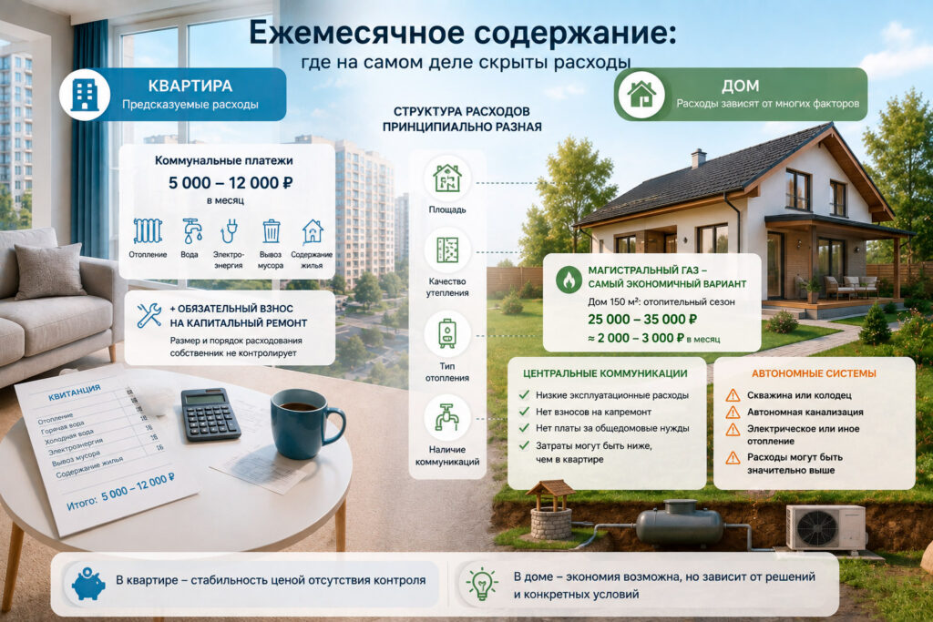 ИЖС или квартира: что выгоднее — сравнение полной стоимости владения