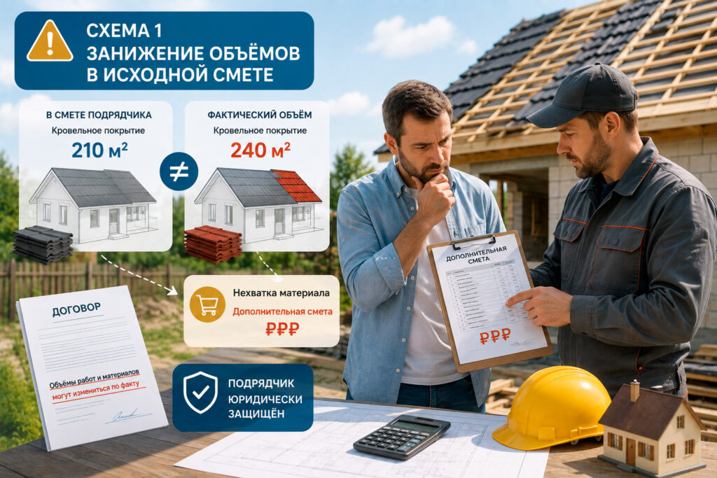 Как не переплатить подрядчику: разбор типичных схем накрутки сметы
