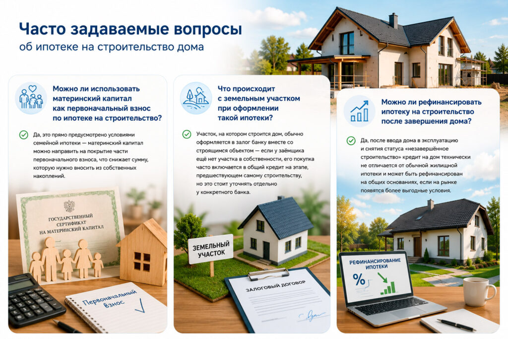 Ипотека на строительство частного дома: как это устроено на практике